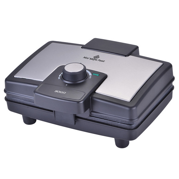 Вафельниця SOGO SS-7230 800 Вт серебристая Київ - зображення 1