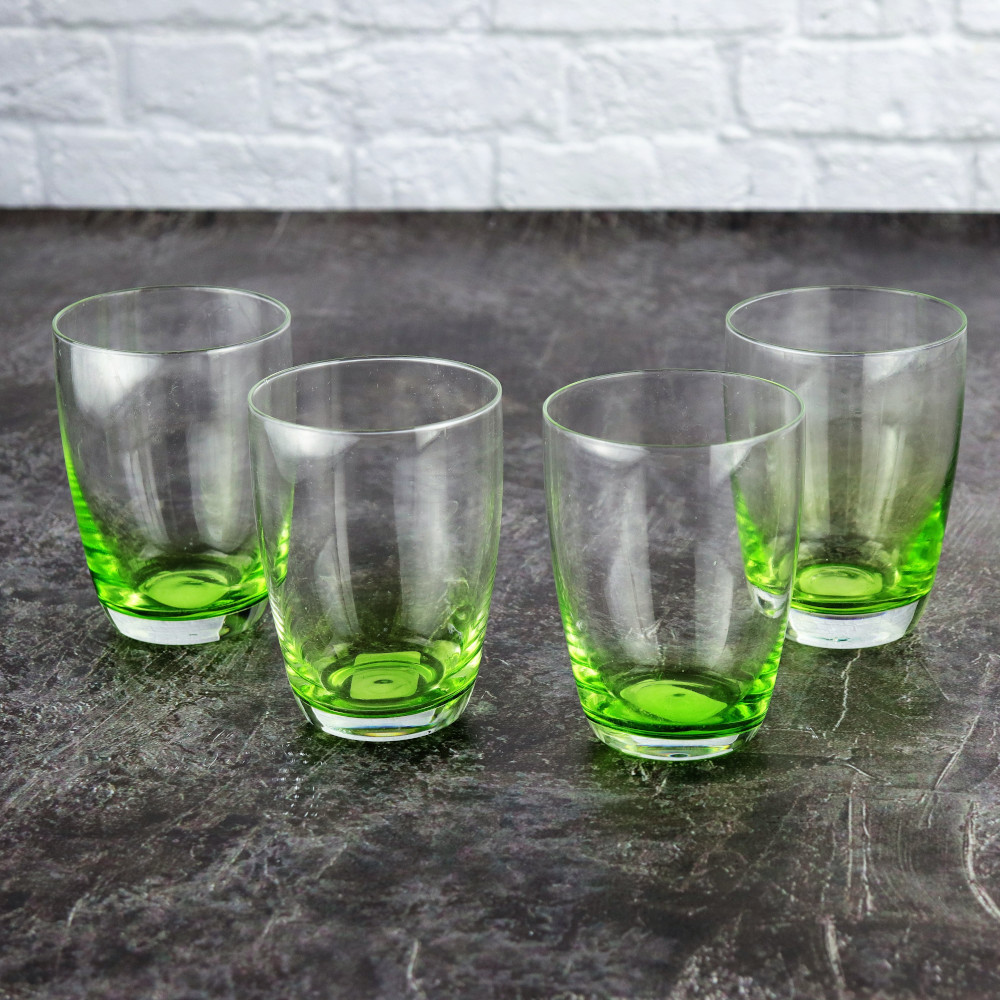 Набір стаканів низьких Luminarc Variation Shades Green D4848 340 мл 4 шт Киев - изображение 1