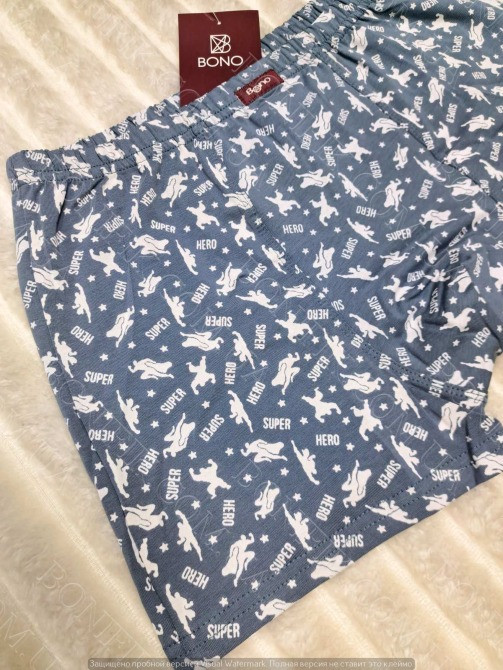 Мужские боксеры с принтом Super Hero (арт. МШ 950219) Кривой Рог - изображение 3