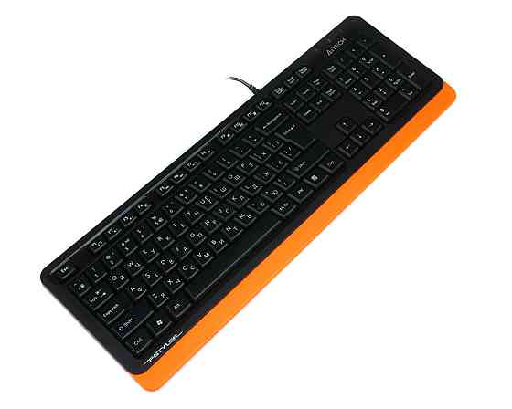 Клавиатура компьютерная проводная A4Tech Fstyler FKS10(Orange) оранжевая Киев