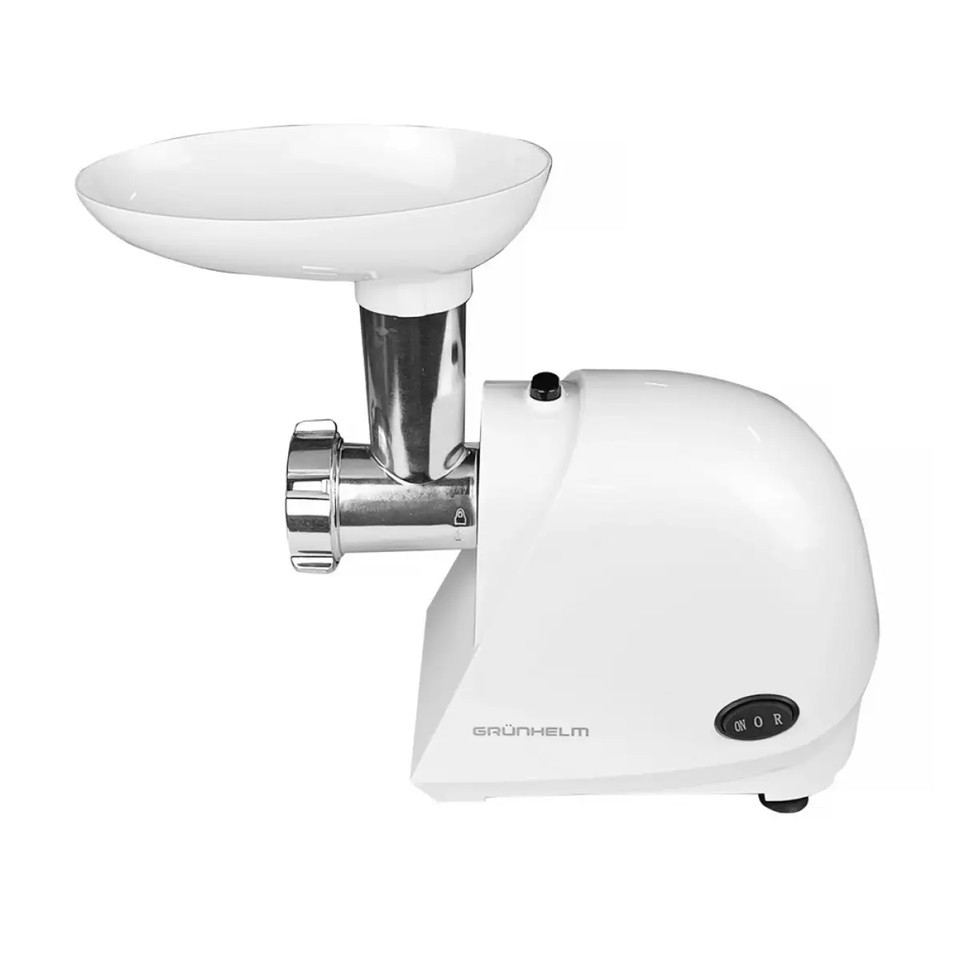 Мясорубка электрическая Grunhelm AMG143WJ 1400 Вт белая Київ - зображення 1