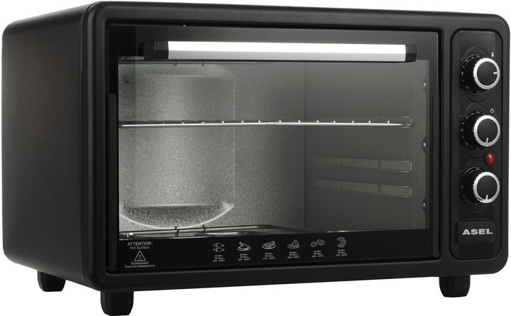 Духовка электрическая Asel AF-33-23-AF-33-23-BlaСk 33 л черная Киев - изображение 2