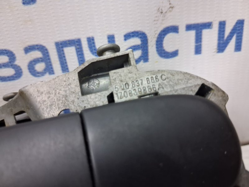 Ручка двери внешняя задняя левая Skoda Fabia 2007-2014 3B0837205G 01C (Арт. 78929) Київ - зображення 4