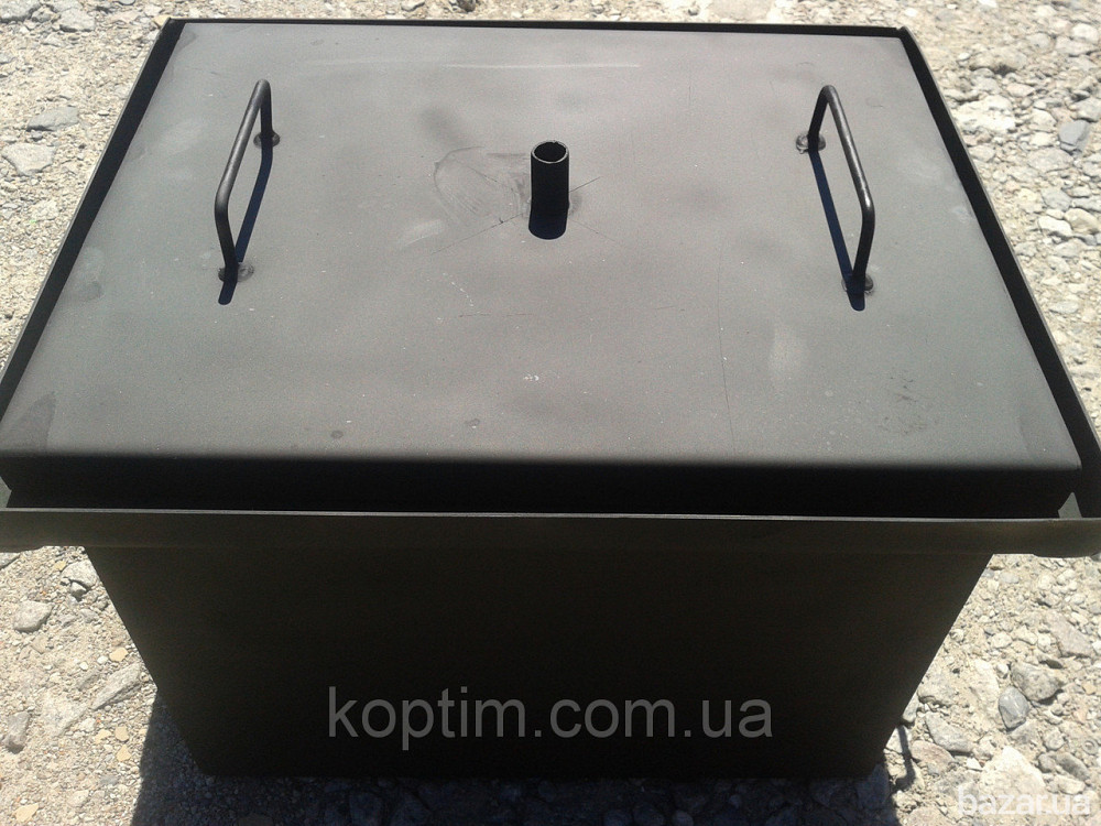 Коптильня для дома SmokeHouse M Thermo с подставкой Харьков - изображение 9