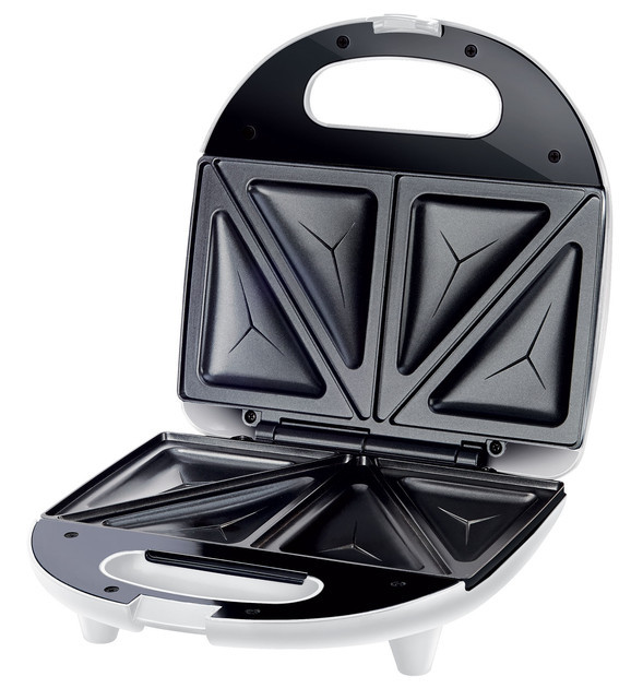 Бутербродниця Sencor SSM-4310WH 700 Вт белая Київ - зображення 2