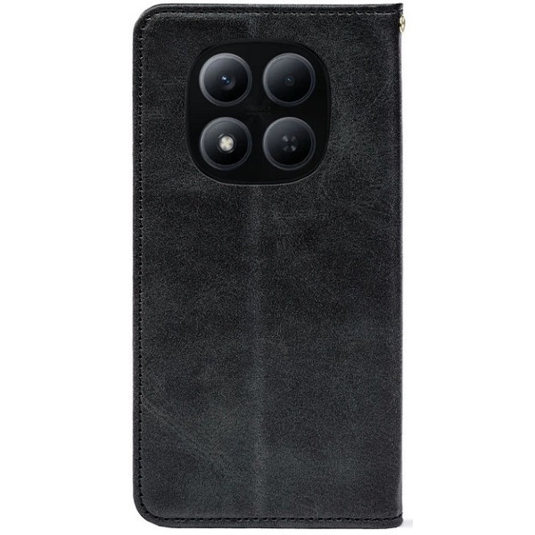 Чохол-книжка Crazy Horse Clasic для Xiaomi Redmi Note 15 5G/Poco M8 5G Grafit (Strong) Харків - зображення 2