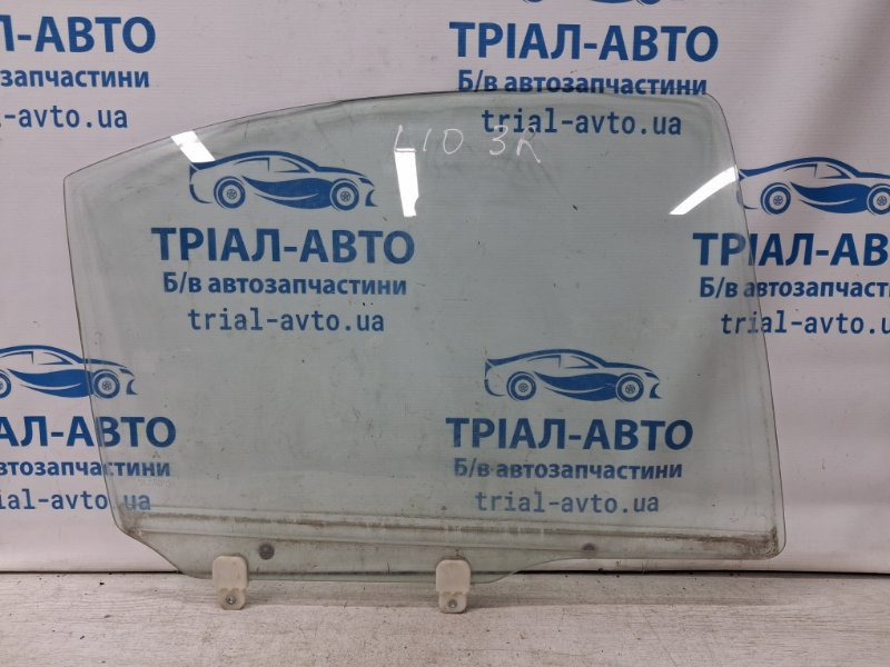 Стекло двери заднее правое Mitsubishi Lancer 10 2.0 БЕНЗИН 4B11 2007 (б/у) Киев - изображение 1