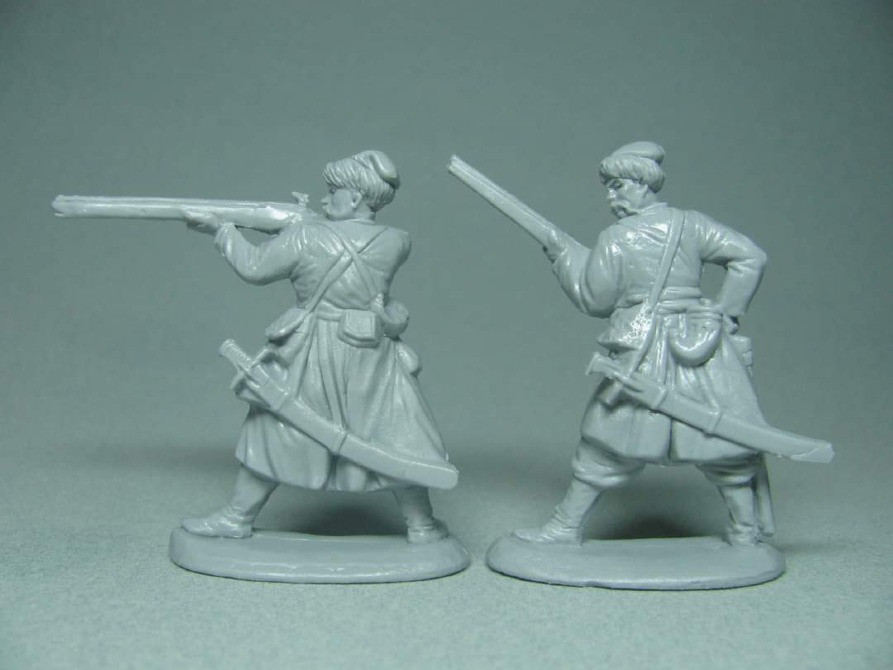 Українські козаки 17 ст. 54мм, 1/32, 8 фігурок, іграшки, солдатики воїни, набір, подарунки для дітей Київ - зображення 11