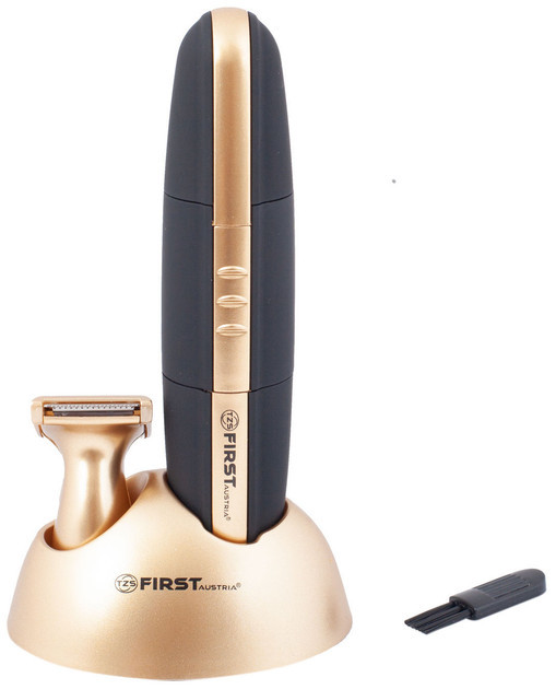 Триммер для носа и ушей First FA-5680-2-GO 1 Вт золотистый Київ - зображення 1