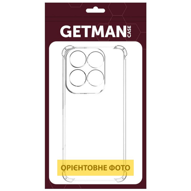 TPU чехол GETMAN Ease logo усиленные углы Full Camera для Infinix Hot 50 Pro Херсон - зображення 2