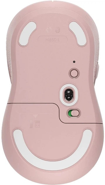 Мышь компьютерная безпроводная Logitech Signature M650 L Wireless Mouse Rose L910-006237 розовая Киев - изображение 5