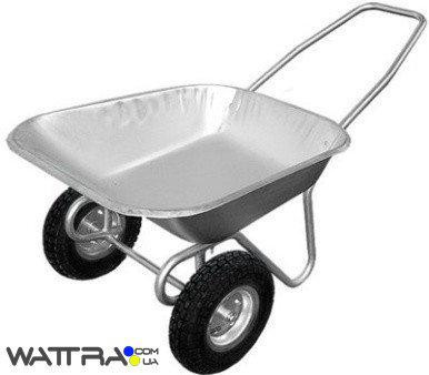 Тачка садовая двухколесная FORTE WB6211 объем вода/песок 65/140 л, грузопод-сть 100 кг (33307) Самов Київ - зображення 6