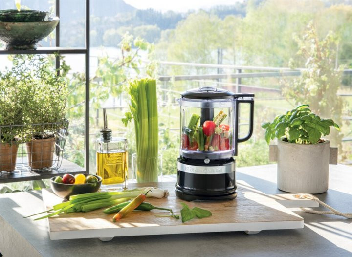 Кухонный комбайн KitchenAid 5KFС0516EOB 240 Вт черный Киев - изображение 8