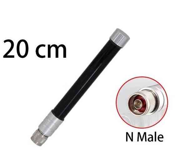 Антенна 2135-2525/4530-5120/5420-5890MHz 6dBi, до 100W, 20 см, N-male (штырь) Дніпро