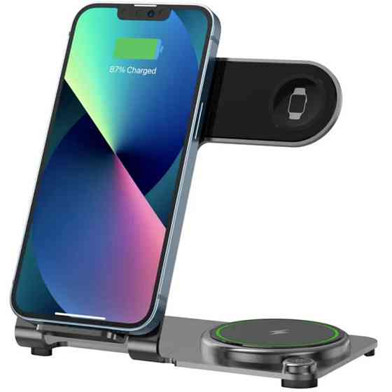 Уценка БЗУ WIWU Wi-W005 3 in 1 wireless charger Херсон