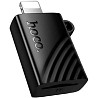 Кардрідер Hoco HB53 Lightning to TF 2.0 Black Харків