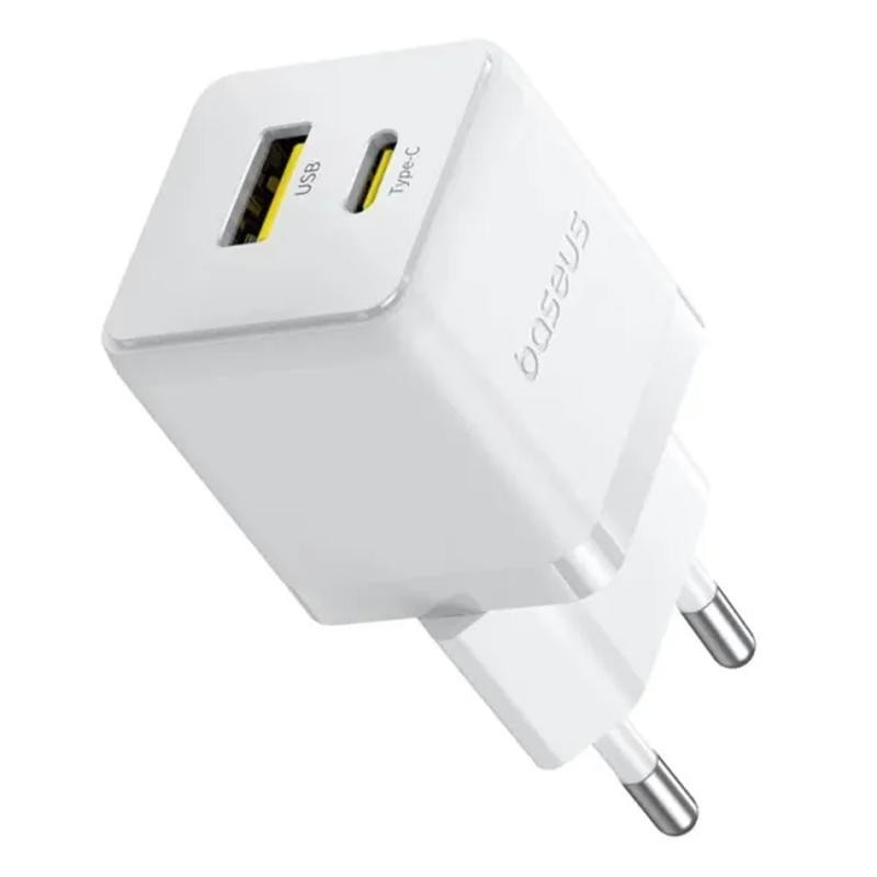 СЗУ Baseus Palm Fast Charger 20W (1USB-A/1C) (P10111608) Херсон - зображення 3