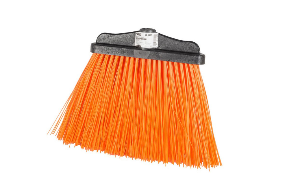 Метла плоская MASTERTOOL MAXI пластиковая колодка 240х40х295/235 мм без ручки 14-6351 Харків - зображення 1