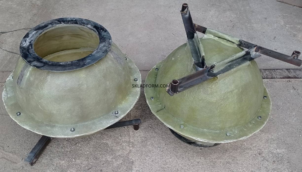 Формы для бетонного антипарковочного Шара Ø 40 см Днепр - изображение 3