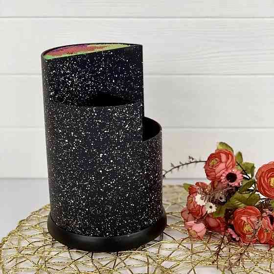 Колода для ножів Edenberg EB-3646-Black 16.3х16.3х23.9 см чорна Киев
