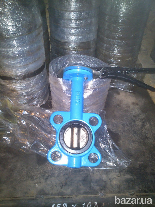 Затвор поворотный дисковый баттерфляй Дніпро - зображення 1