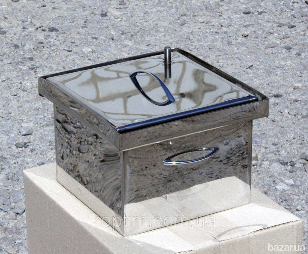 Коптильня маленькая SmokeHouse S DeLuxe с подставкой Харків - зображення 6