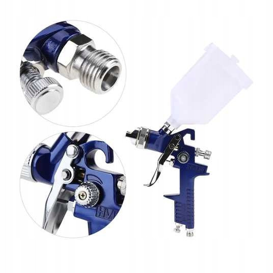 Краскопульт для покраски авто HVLP 1,4мм, верх. п/б 600мл AUARITA H-827B-1.4 Харків - зображення 2