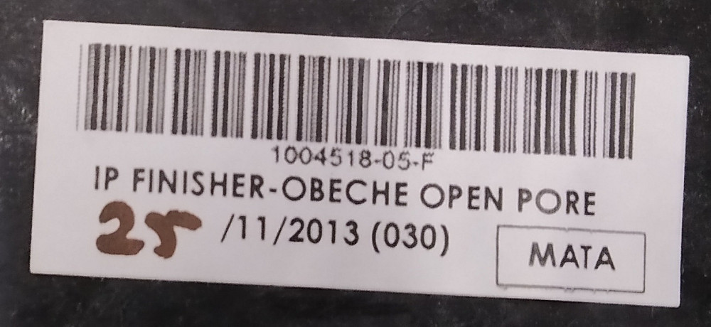 2Декоративная накладка центр. панели пасс. OBECHE OPEN PORE VERTICAL (с повреж) Tesla model S, model Киев - изображение 4