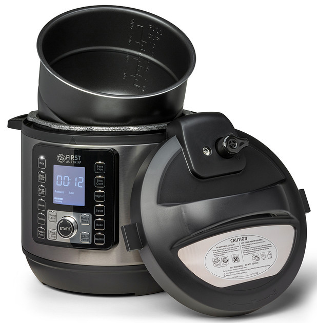 Мультиварка-скороварка First FA-5130-2-SI 1000 Вт серебристая Киев - изображение 9