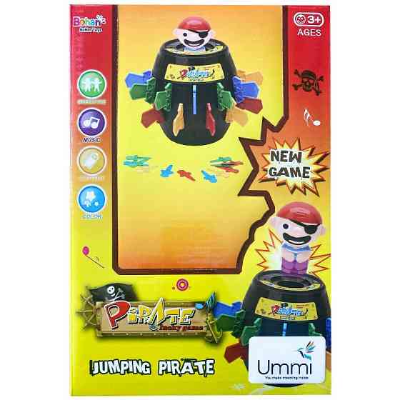 Настольная интерактивная игра Ummi 669-1 Pirate Lucky Game (со звуковым эффектом) Херсон