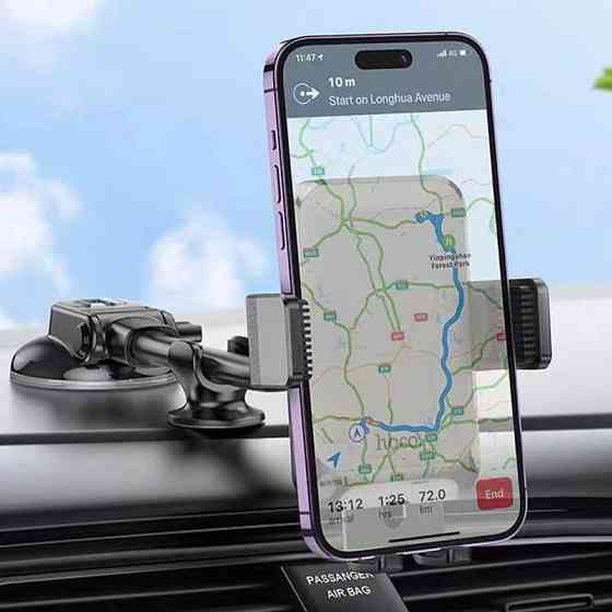 Автодержатель Hoco H27 Rock push-type (center console) Херсон