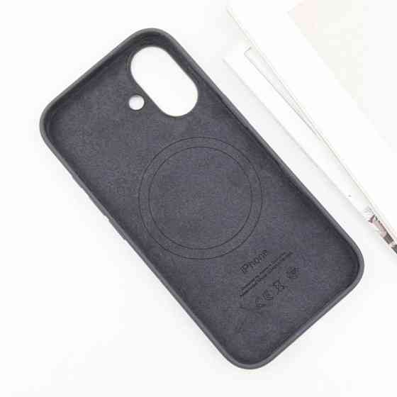 Чехол Silicone case (AAA) with Magsafe and Animation (button) для Apple iPhone 16 (6.1") Херсон