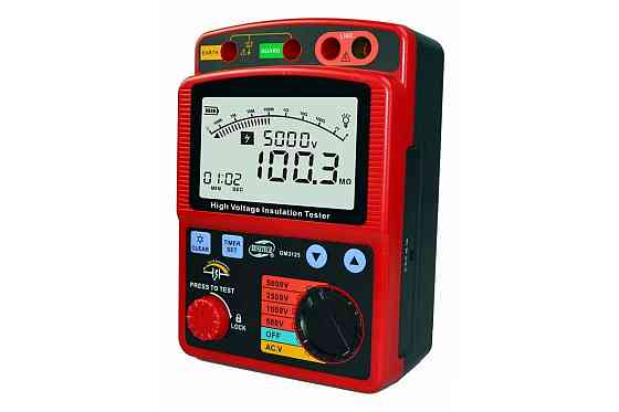 Цифровой мегаомметр (0-1000 ГΩ) BENETECH GM3125 Харьков
