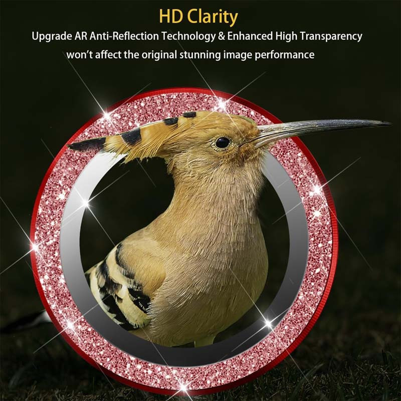 Защитное стекло Metal Sparkles на камеру (в упак.) для Apple iPhone 15 (6.1") / 15 Plus (6.7") Херсон - зображення 4