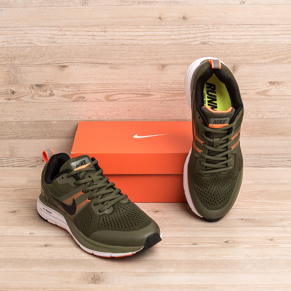 Мужские кроссовки сетка  ZOOM Green Киев - изображение 6