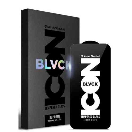 Захисне скло ArmorStandart Supreme Plus Black Icon для Samsung S25 (ARM85453) (Код товару:40757) Харків
