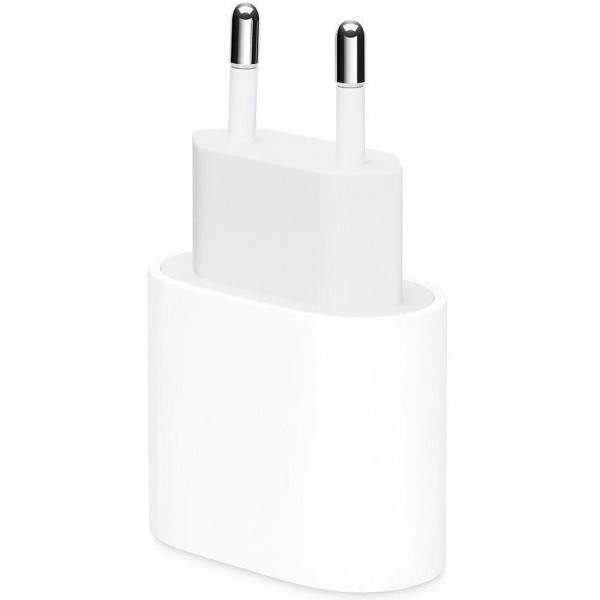 Мережевий зарядний пристрій Apple Power Adapter 20W USB-C White (MHJE3ZM/A) Харків - зображення 3