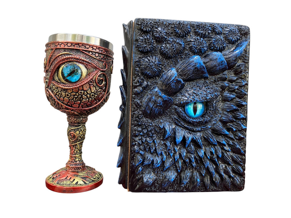 Подарочный набор Бокал 3 Глаз и Блокнот 3 «Книга теней и Глубин» (код 00657) Київ - зображення 3