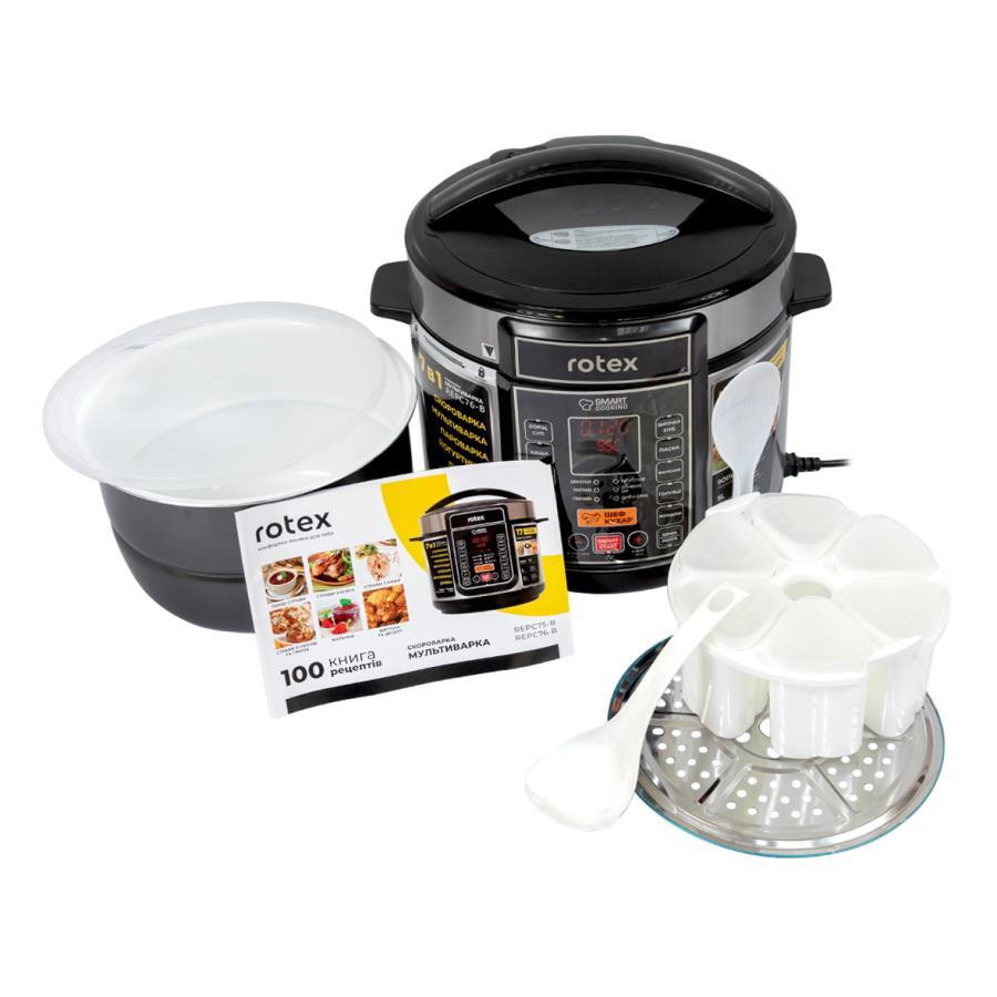 Мультиварка-скороварка ROTEX REPС76-B Київ - зображення 4