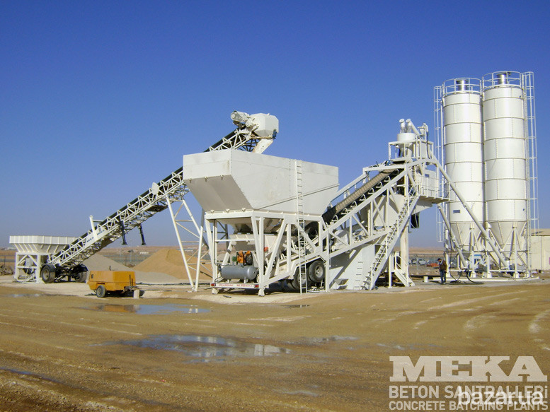 Мобильный бетонный завод MEKA 100M MB-100М Киев - изображение 1