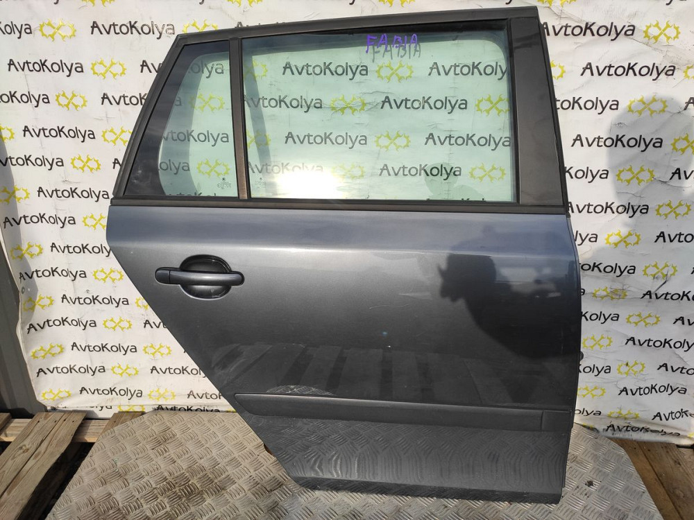Дверь задняя Skoda Fabia II 2007-2014 Ковель - изображение 2