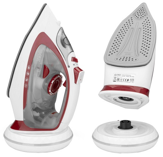 Утюг First FA-5633-4-RE 2400 Вт красный Киев - изображение 1