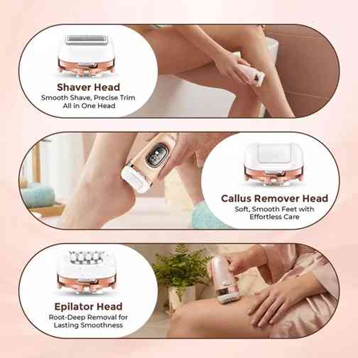 Набор для ухода и депиляции VGR 3 в 1 V-762 GOLD золотистый Київ