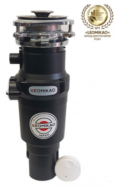 Измельчитель пищевых отходов LEOMIKAO LM-75 Slim (Диспоузер) Днепр - изображение 1