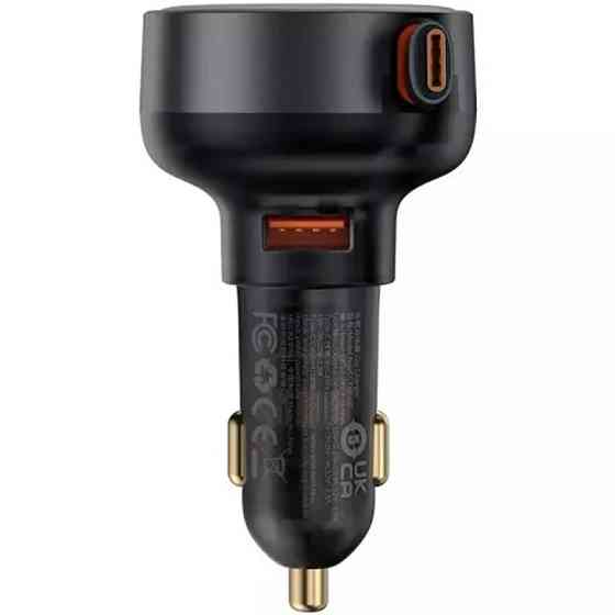АЗУ Baseus Enjoyment Pro PD60W with retractable cables (1USB-A/1C/1L) (C00057802111) Херсон
