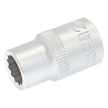 Головка торцевая MASTERTOOL 12-гранная ½" 12 мм L 40 мм CrV 78-0612 Харків