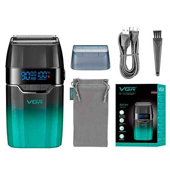 Электробритва VGR V-308 GREEN зеленая Київ