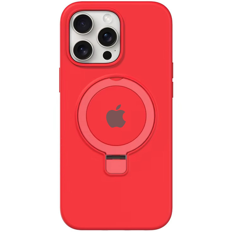 Чехол Silicone Case Full Protective with Ring для Apple iPhone 15 Pro Max (6.7") Херсон - зображення 1