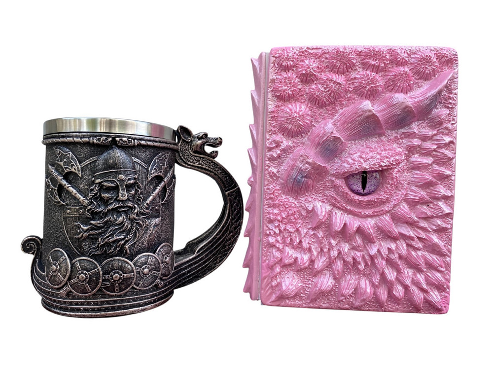 Подарочный набор Кухоль 3 Корабль Викингов и Блокнот 3 «Дракон Единорога» Київ - зображення 1