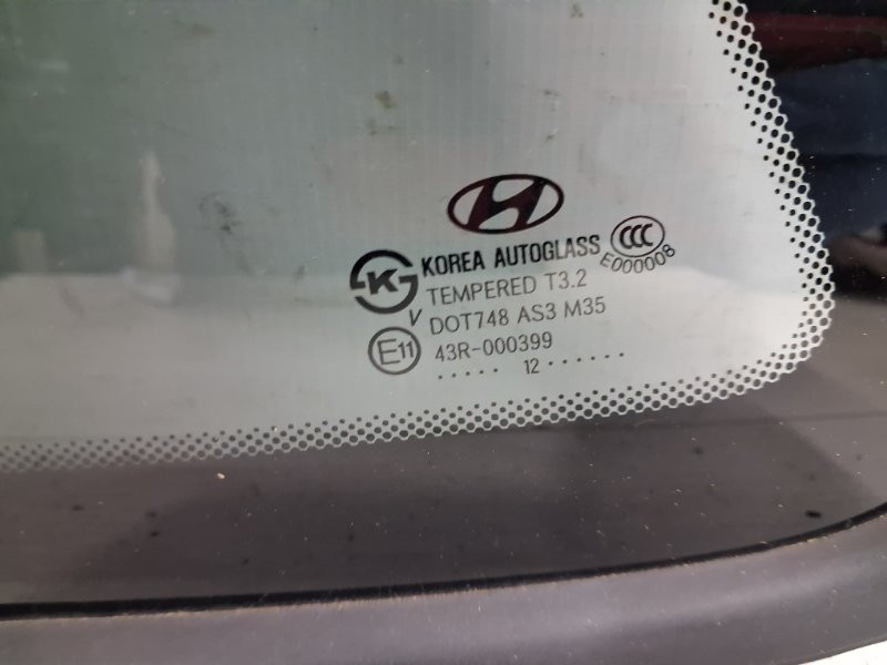 Стекло в кузов заднее левое Hyundai Santa fe CM 2.2 DIESEL D4HB 2005 (б/у) Киев - изображение 2